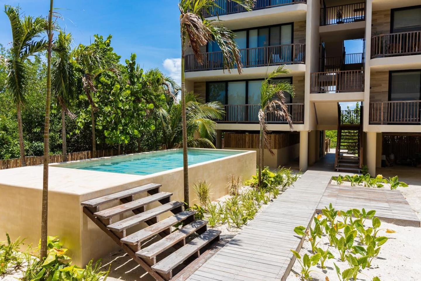 Ocean View Loft In Punta Cocos - C102 Otel Isla Holbox Dış mekan fotoğraf